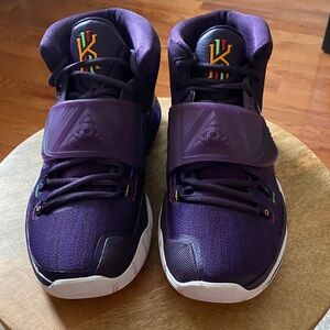 Brand New Nike Kyrie Purple High-Top Sneakers